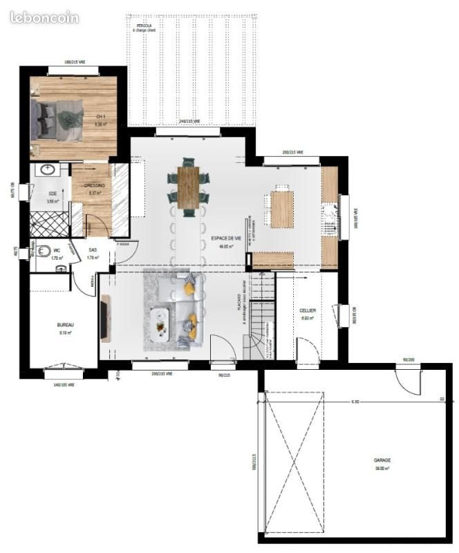 Maison à vendre, 135m², Bouchemaine