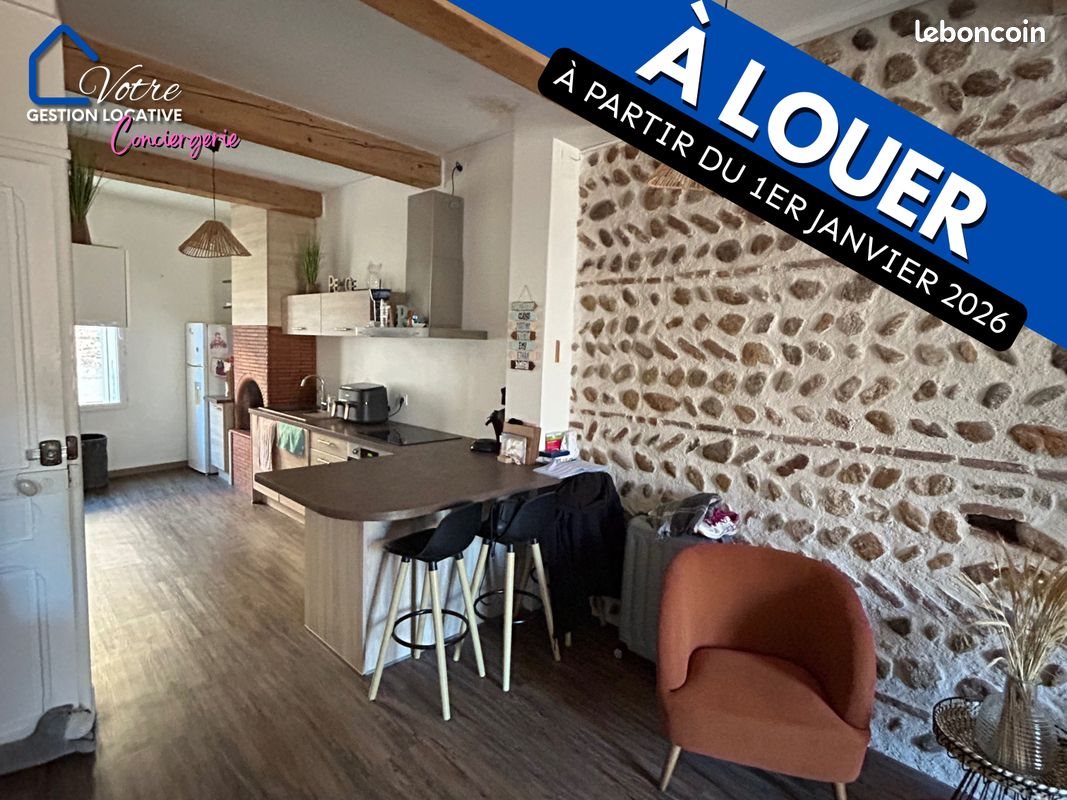 Maison à louer, 60m², Alénya