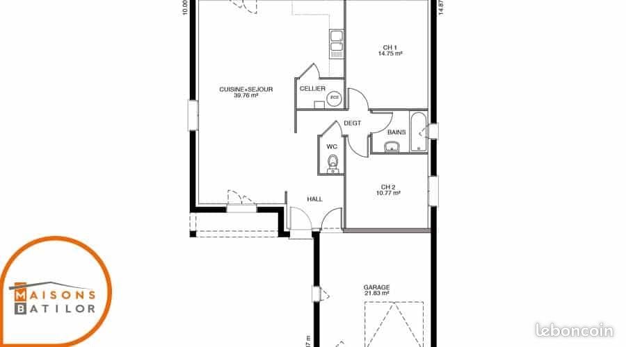 Maison à vendre, 89m², Dommartin-lès-Remiremont