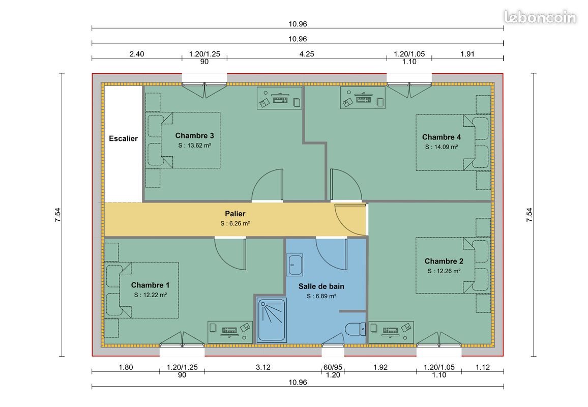 Maison à vendre, 117m², Reims