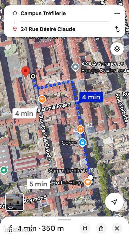 Appartement à louer, 24m², Saint-Etienne