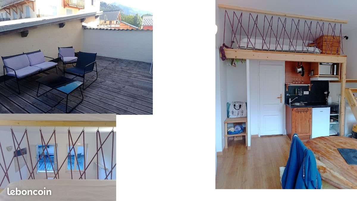 Appartement à louer, 17m², Saint-Jean-Saint-Nicolas