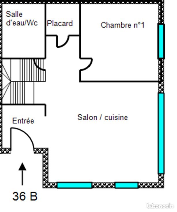Appartement à louer, 85m², Reppe