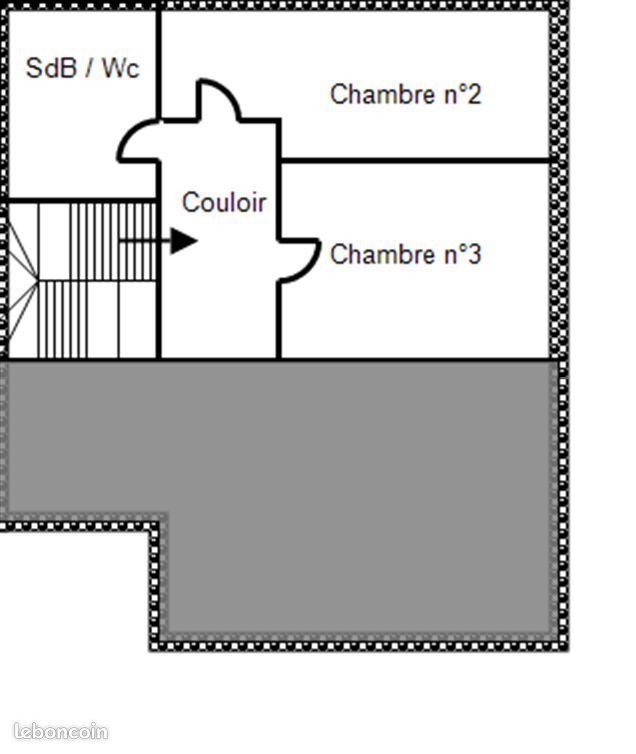 Appartement à louer, 85m², Reppe