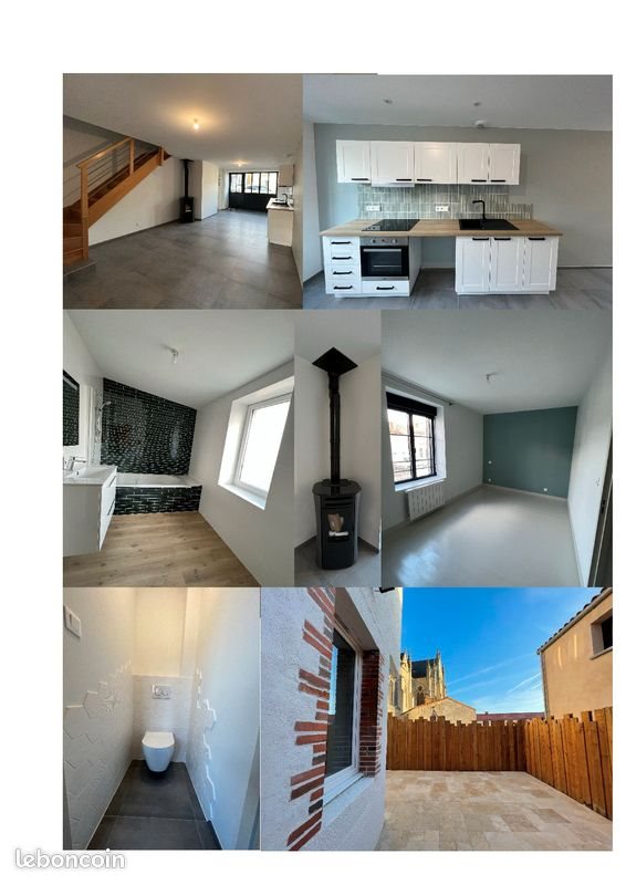 Maison à louer, 70m², Aigrefeuille-sur-Maine