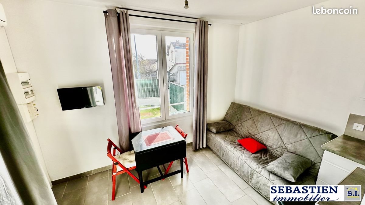 Appartement à louer, 16m², La Chapelle-Saint-Luc