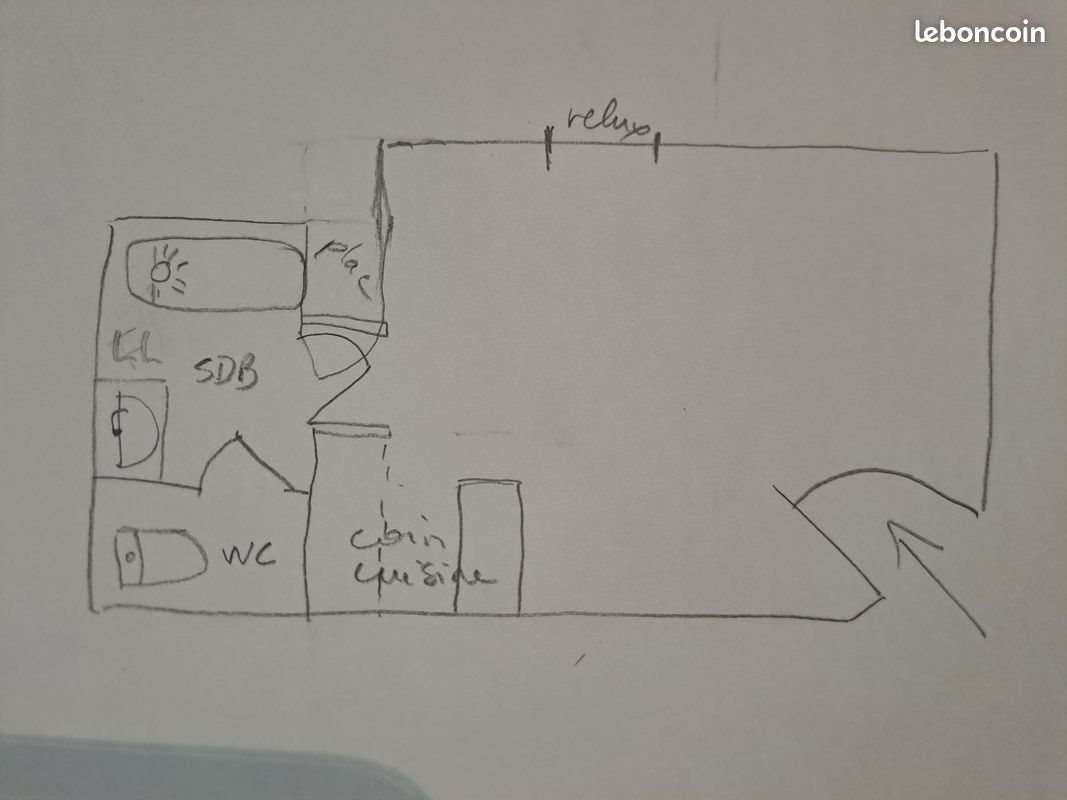 Appartement à louer, 23m², Pacé