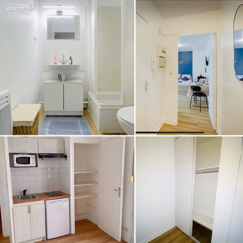 Appartement à louer, 23m², Tours