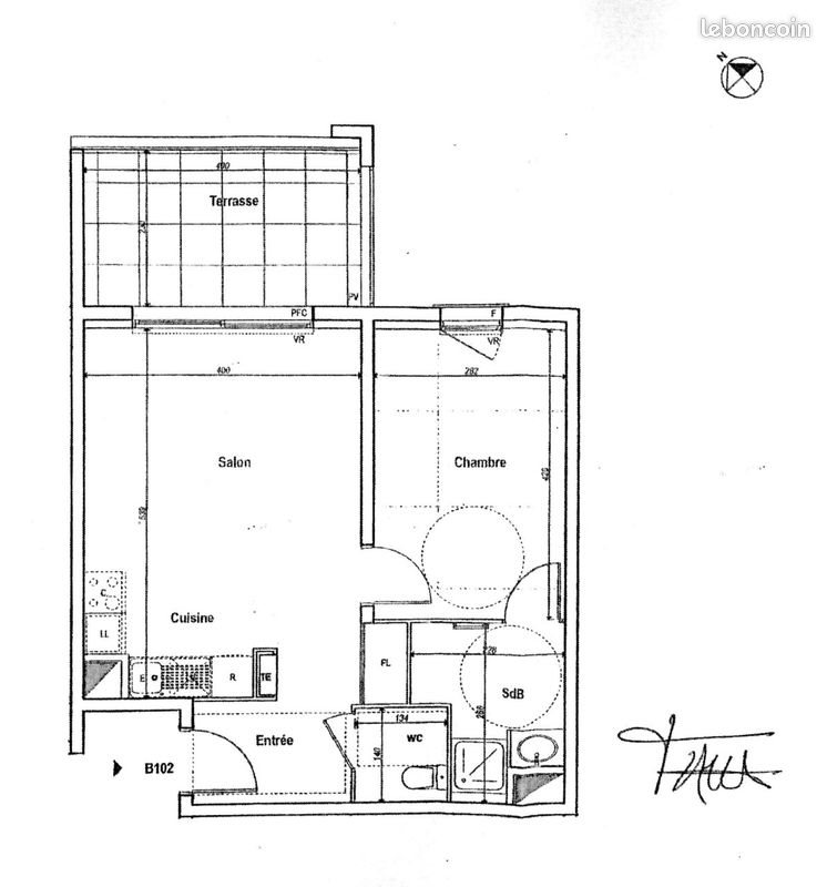 Appartement à louer, 44m², Aix-en-Provence