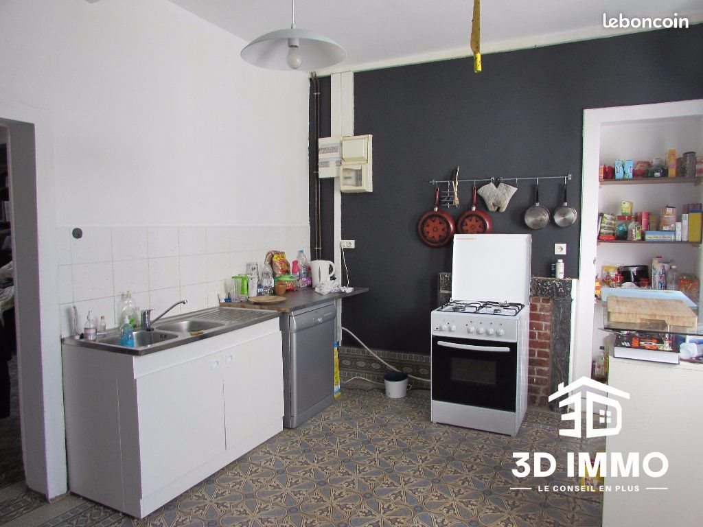 Maison à louer, 80m², Sémeries