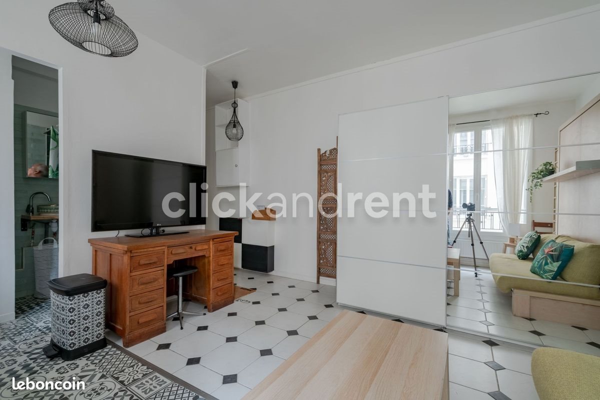 Appartement à louer, 22m², Paris 18ème