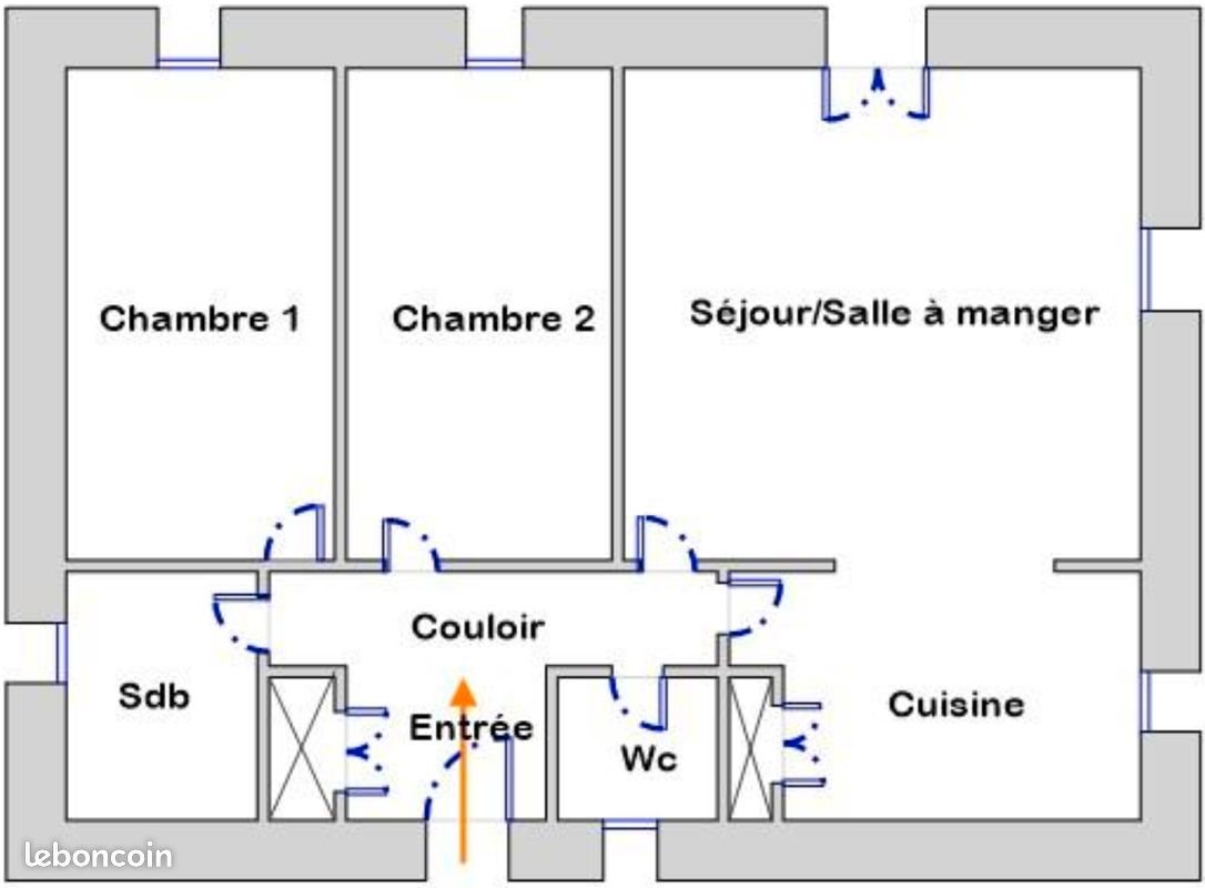 Appartement à louer, 61m², Callian