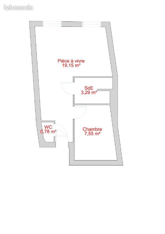 Appartement à louer, 30m², Narbonne