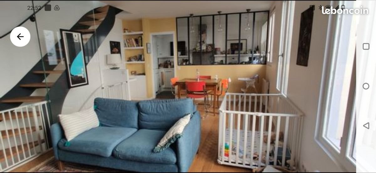 Maison à louer, 105m², Paris 18ème