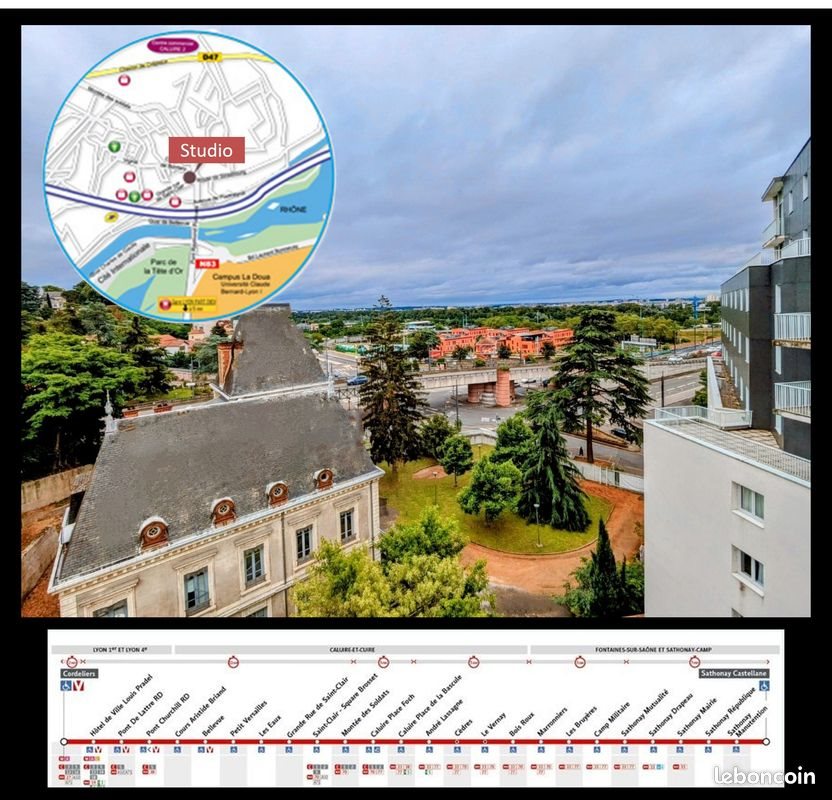 Appartement à louer, 30m², Lyon 6ème