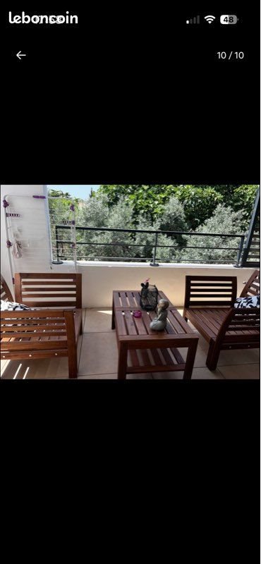 Appartement à louer, 40m², Marseille 13ème