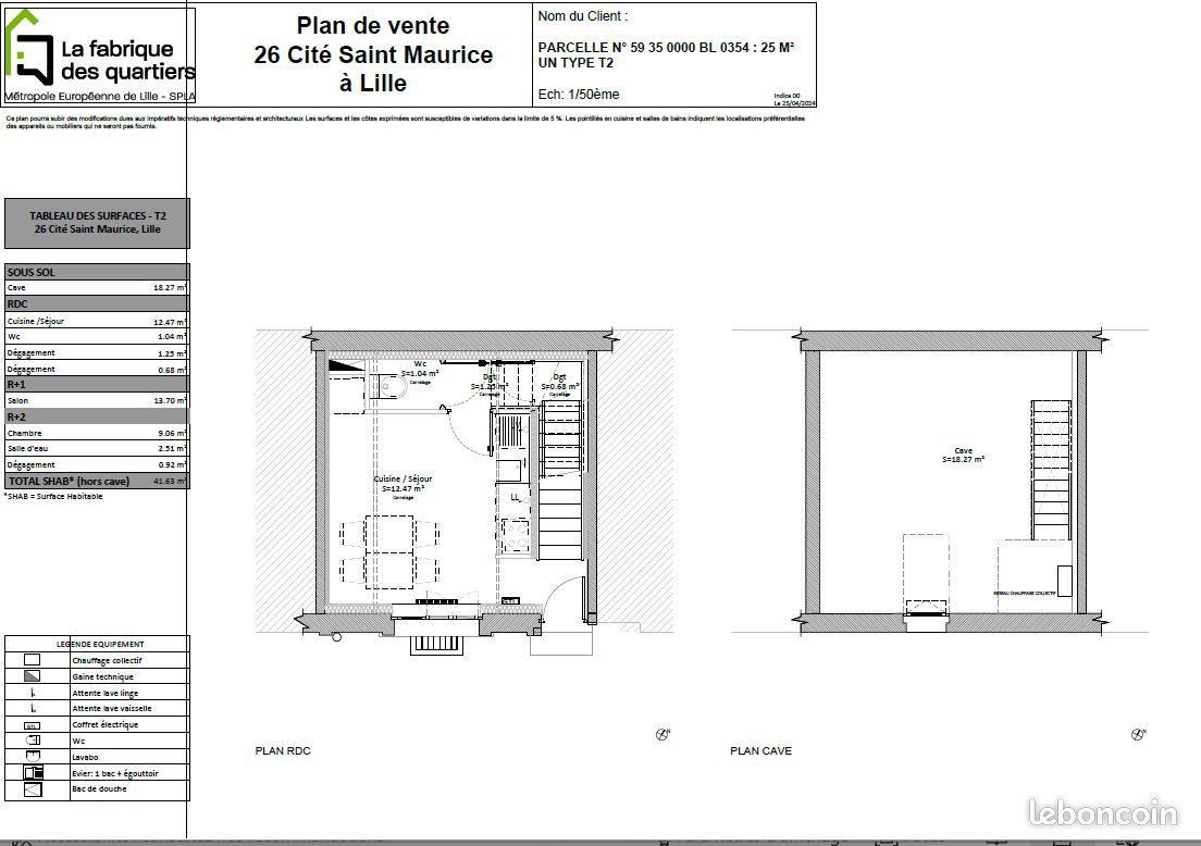 Maison à vendre, 41m², Lille