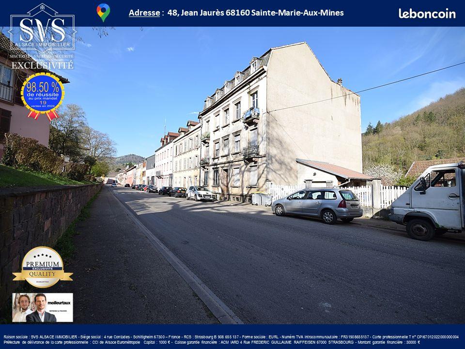 Appartement à vendre, 71m², Sainte-Marie-aux-Mines