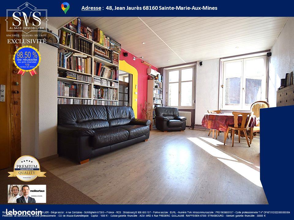 Appartement à vendre, 71m², Sainte-Marie-aux-Mines