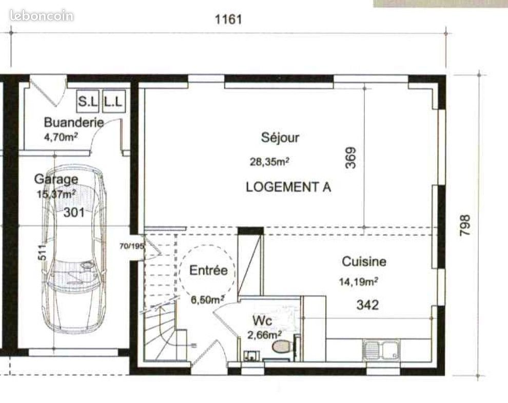 Maison à vendre, 107m², Champigneulles