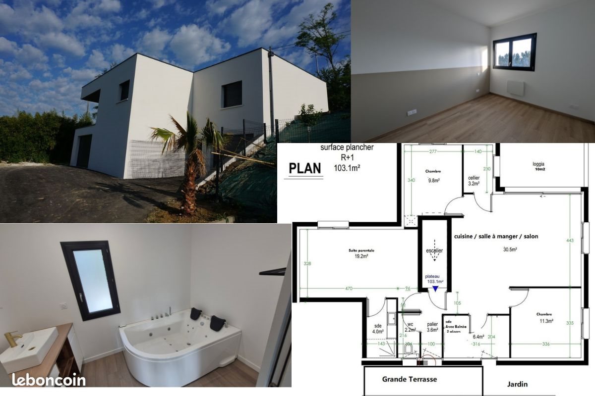 Appartement à louer, 115m², Agen