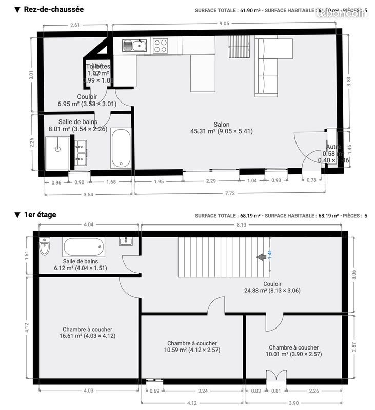 Maison à vendre, 121m², Chauconin-Neufmontiers