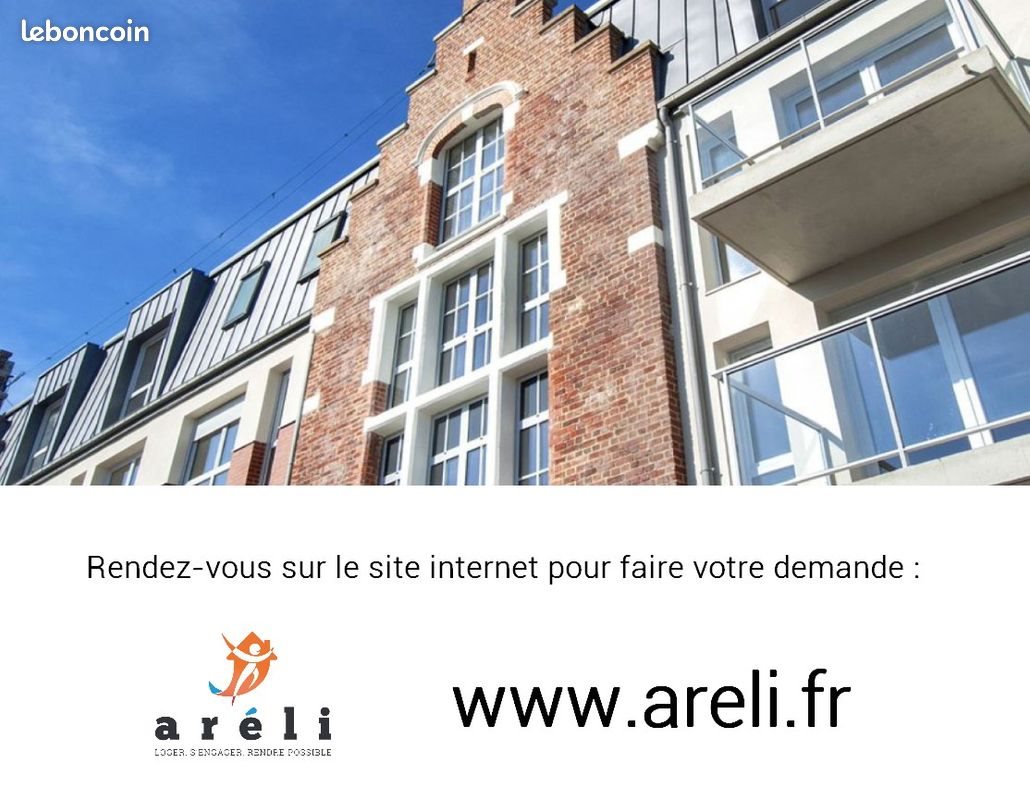 Appartement à louer, 13m², Wattrelos