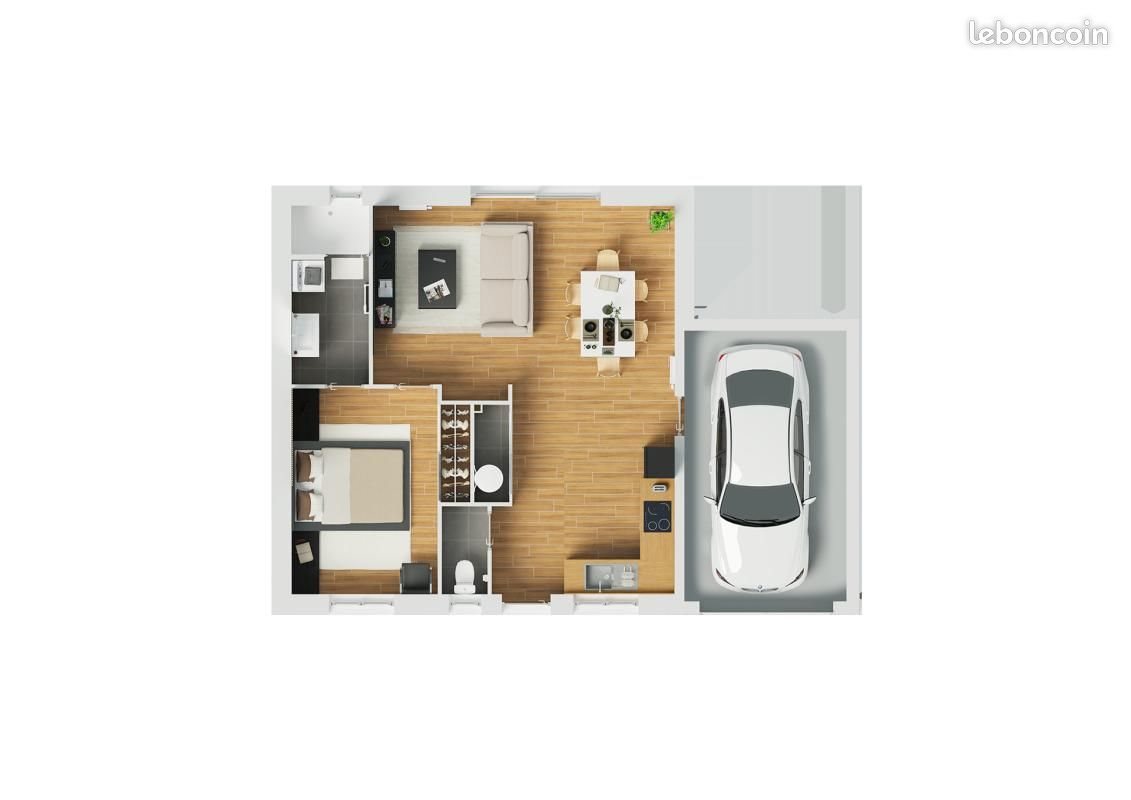 Maison à vendre, 64m², Avrillé