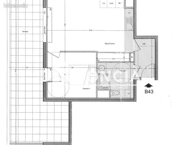 Appartement à louer, 42m², Aix-en-Provence