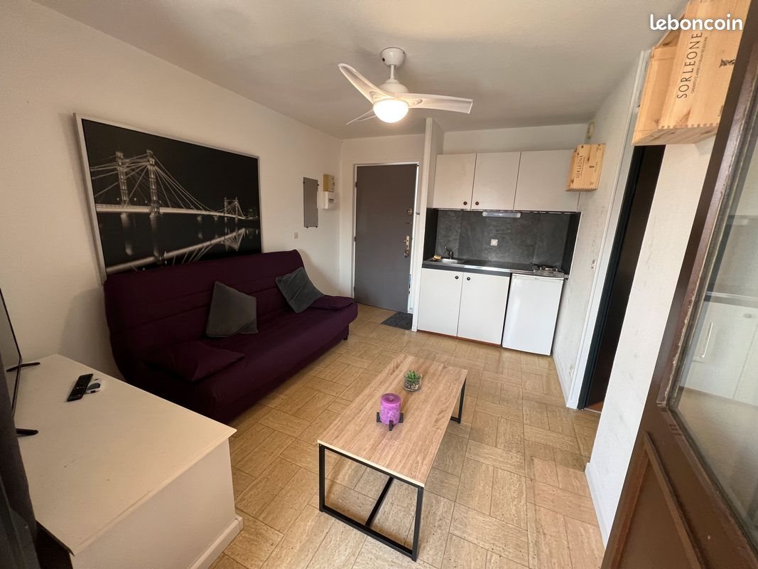 Appartement à louer, 24m², Gruissan