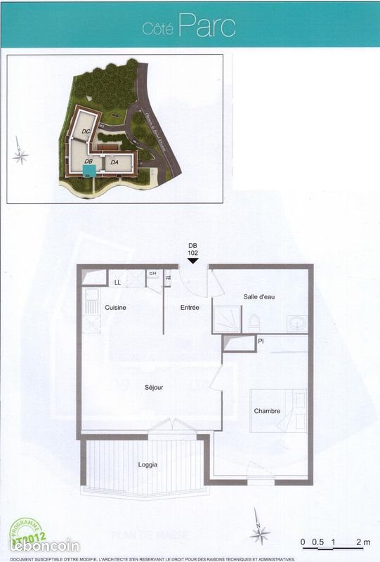 Appartement à louer, 43m², Bayonne