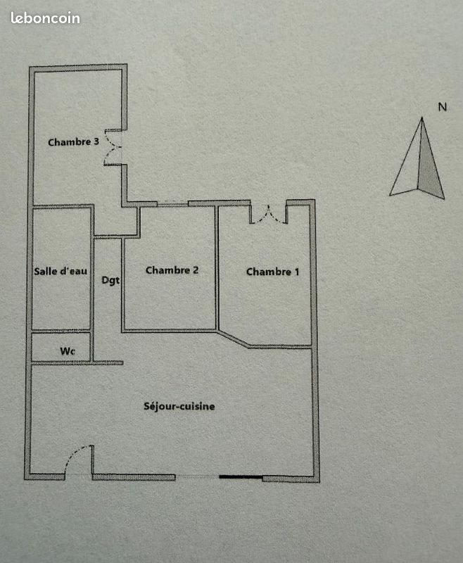 Maison à louer, 70m², Saint-Jean-de-Monts