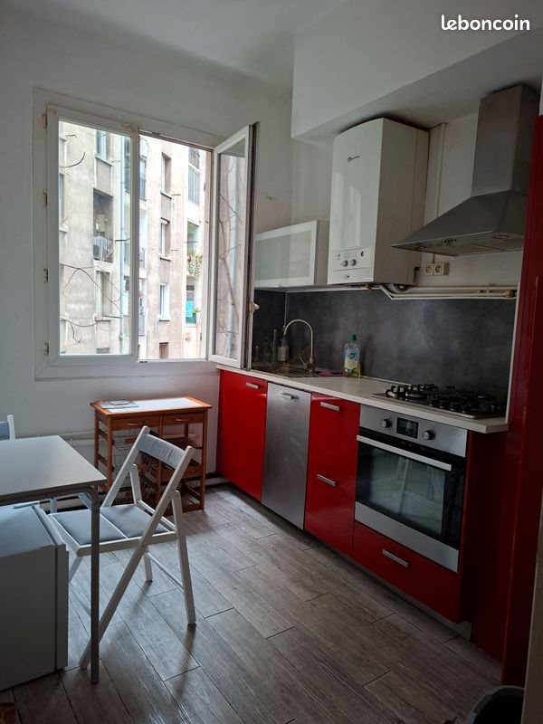 Appartement à louer, 54m², Marseille 4ème