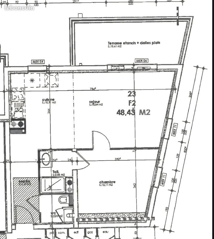 Appartement à vendre, 48m², Hagondange