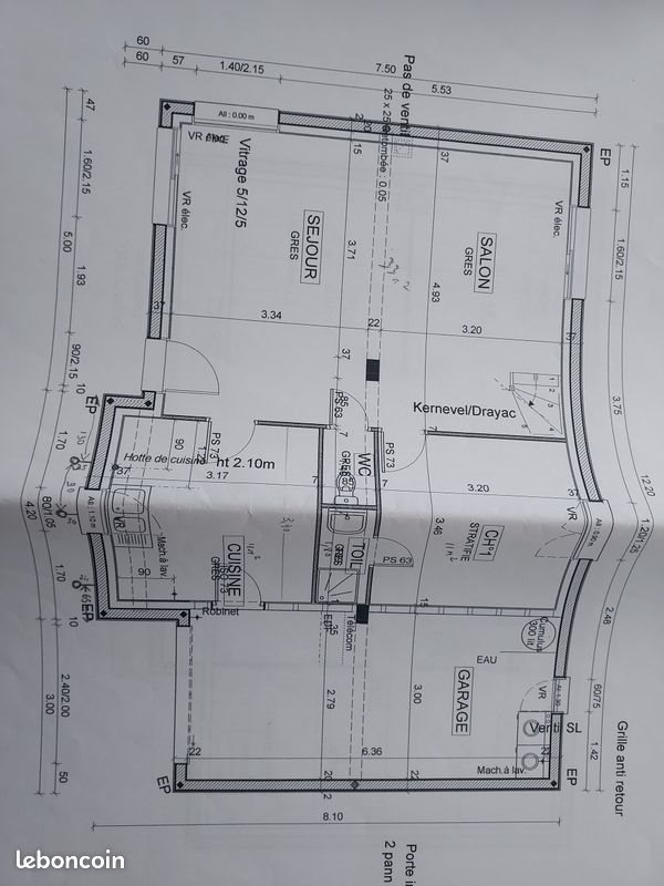 Maison à louer, 105m², Clohars-Fouesnant