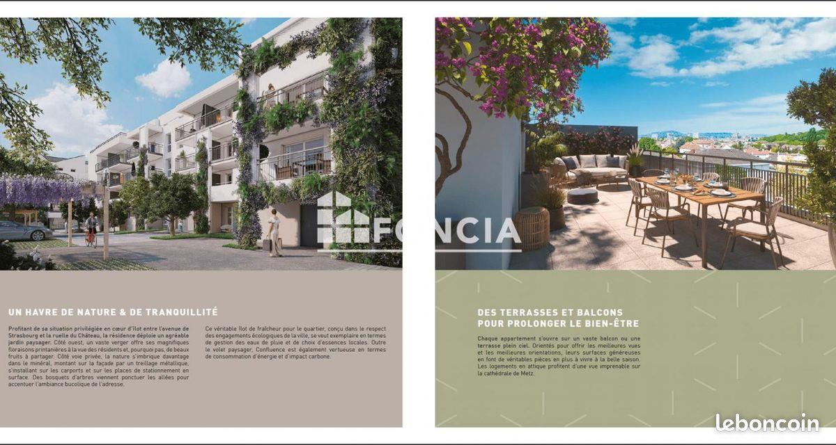 Appartement à vendre, 50m², Metz