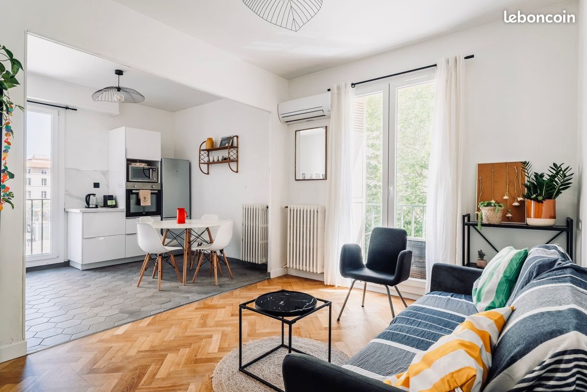 Appartement à louer, 52m², Marseille 2ème