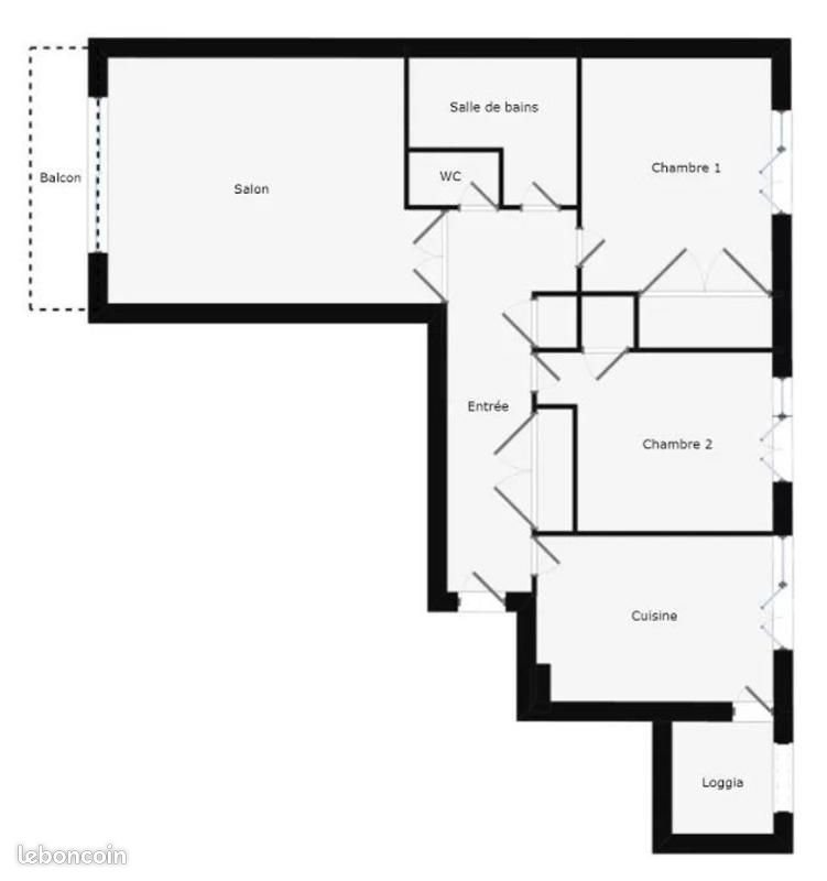 Appartement à vendre, 64m², Nantes