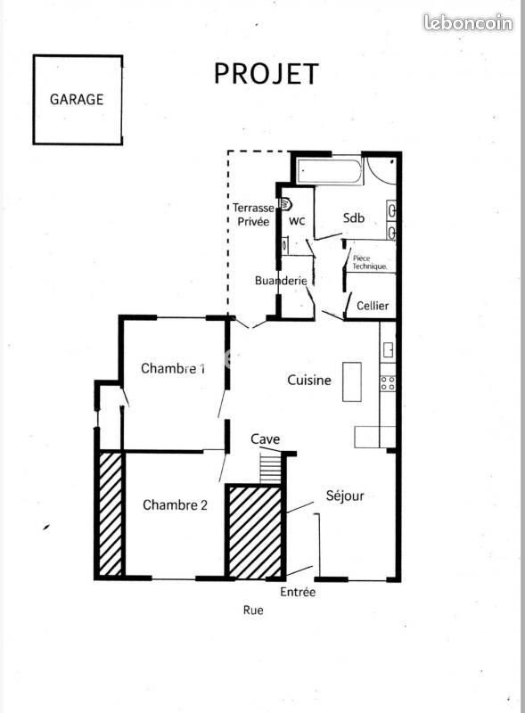 Appartement à vendre, 87m², Wavrin