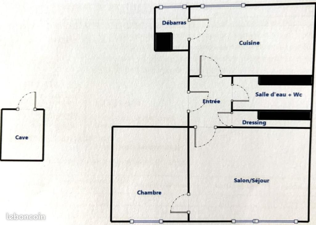 Appartement à vendre, 45m², Saint-Etienne