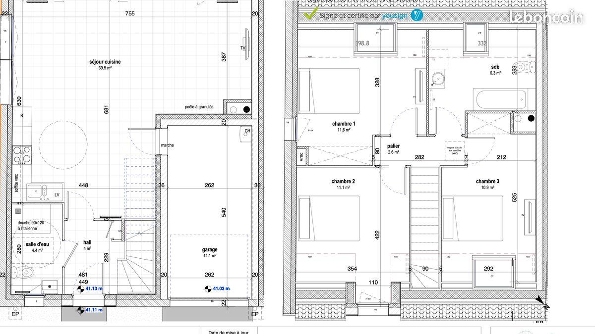 Maison à louer, 90m², Bailleul