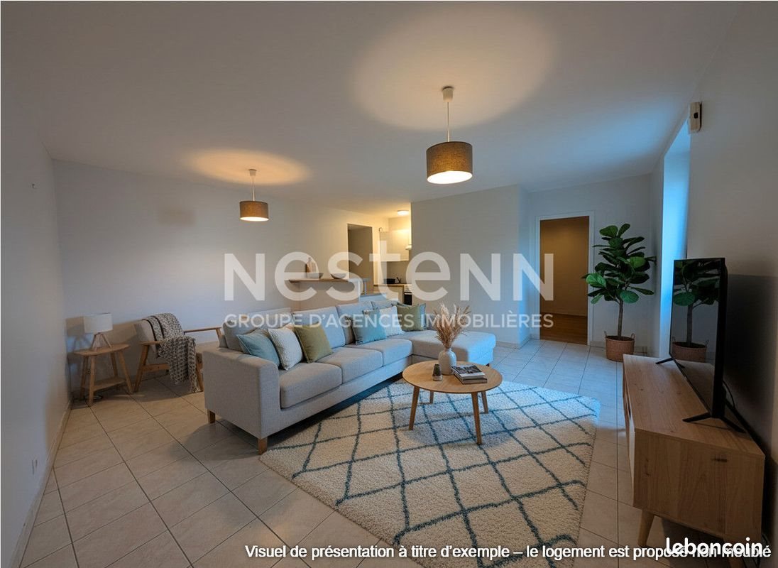 Appartement à louer, 52m², Elven