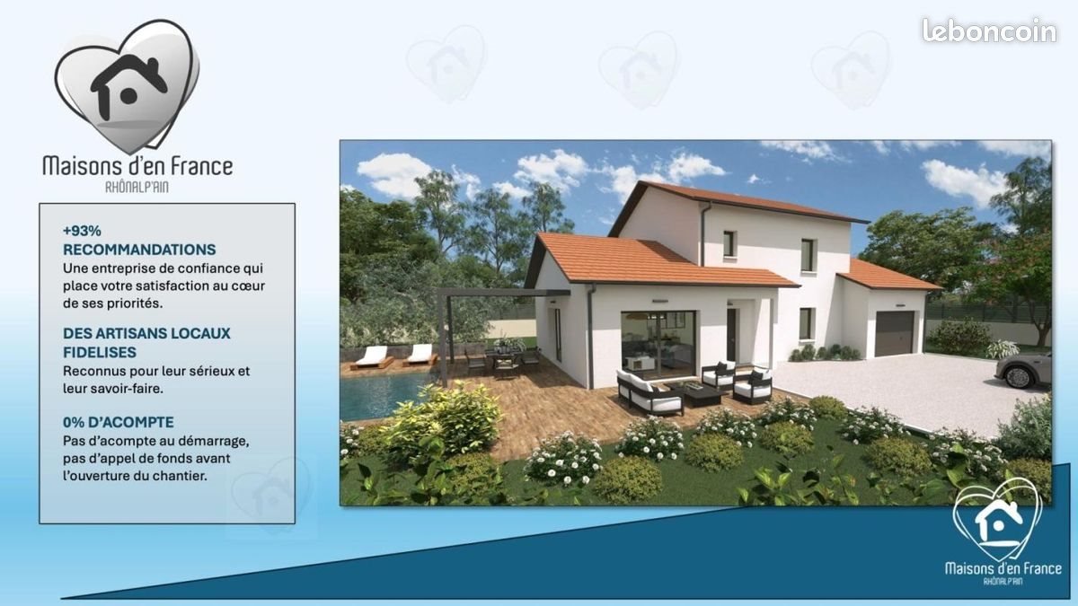 Maison à vendre, 87m², Saint-Didier-de-Formans