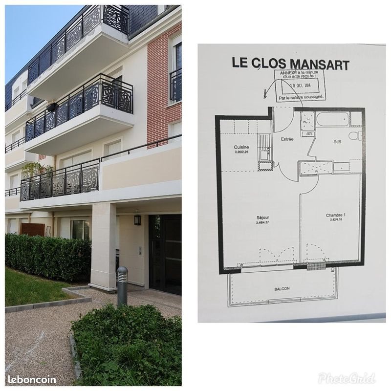 Appartement à louer, 43m², Franconville