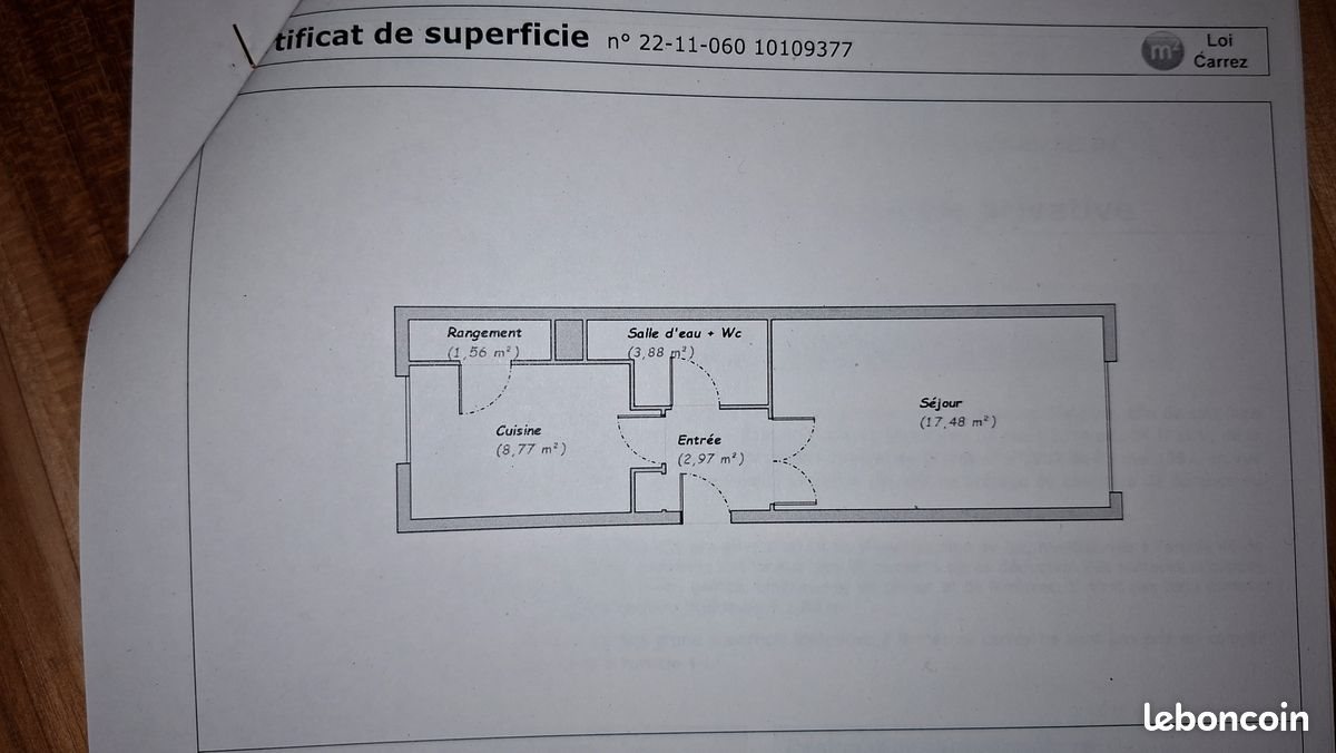 Appartement à vendre, 35m², Le Mans