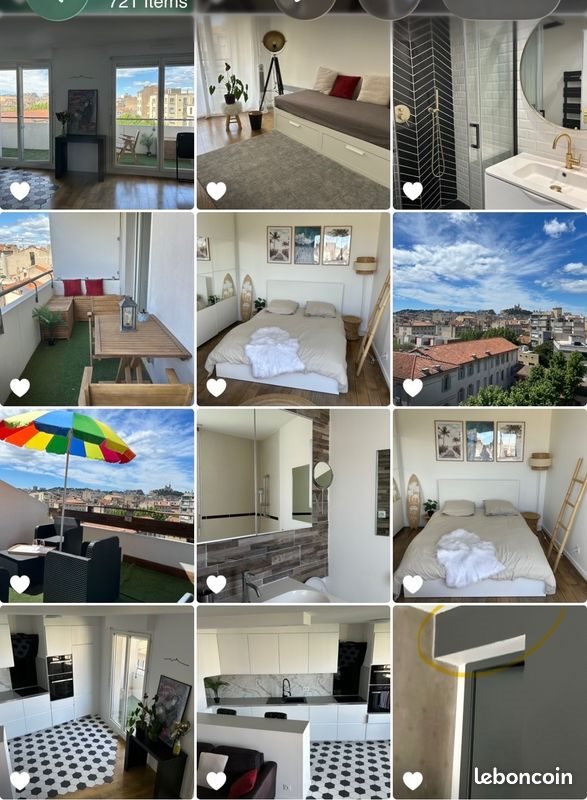 Appartement à louer, 65m², Marseille 5ème