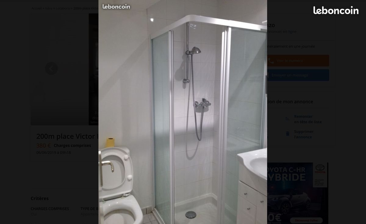 Appartement à louer, 28m², Grenoble