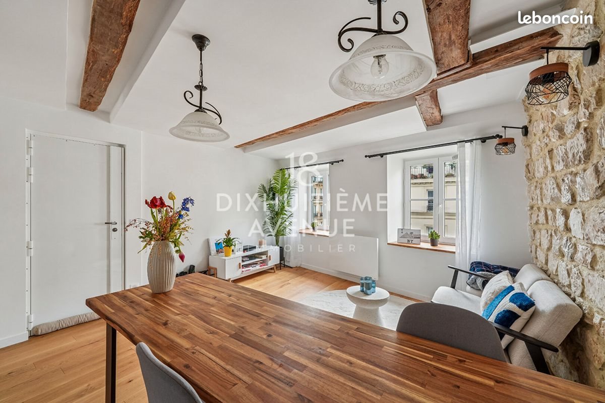 Appartement à vendre, 38m², Paris 18ème