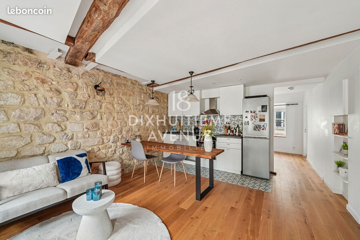 Appartement à vendre, 38m², Paris 18ème