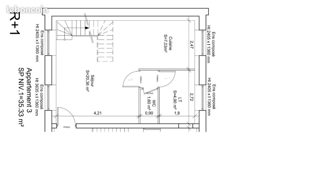 Appartement à louer, 63m², Saint-Amand-les-Eaux